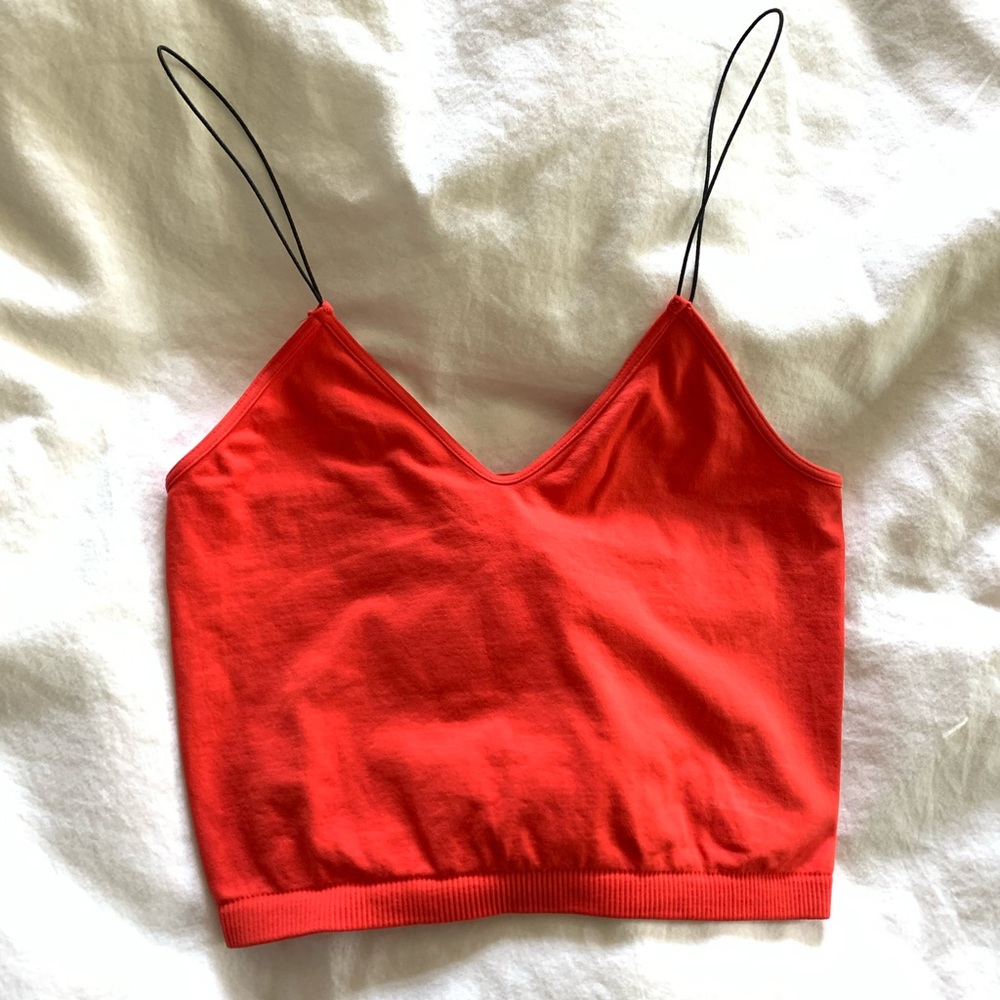 Red Seamless Cami - Picture 5 of 5